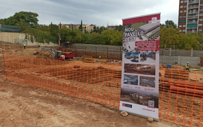 Visita d'obres al Pavelló Oest | Pere Gallifa